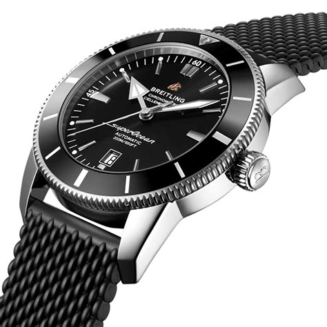 breitling superocean heritage 46 rubber strap|breitling superocean heritage chrono.